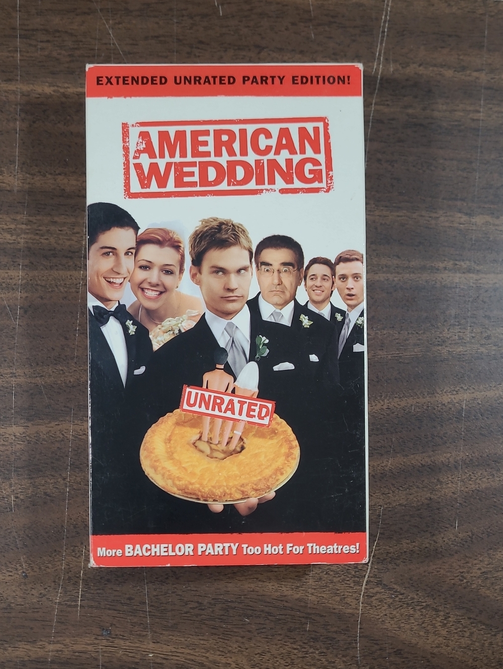 Unrated American Wedding VHS Movie